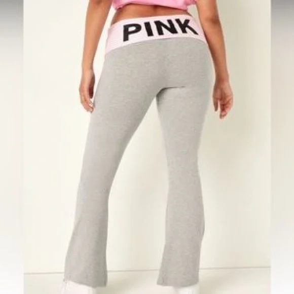 Gray and pink leggings online